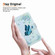 OnePlus 11 Crystal Texture Colored Drawing Leather Phone Case - Blue Pansies