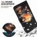 OnePlus 11 Crystal Texture Colored Drawing Leather Phone Case - Gold Peony