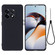 OnePlus 11 Pure Color Liquid Silicone Shockproof Full Coverage Phone Case - Black