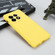 OnePlus 11 Pure Color Liquid Silicone Shockproof Full Coverage Phone Case - Yellow