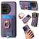 OnePlus 11 Retro Splitable Magnetic Card Bag Leather Phone Case - Purple