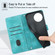 OnePlus 11 Skin-feel Embossed Leather Phone Case - Green