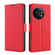 OnePlus 11 Ultra-thin Voltage Side Buckle Horizontal Flip Leather Phone Case - Red