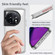 OnePlus 11/11R/Ace 2 Transparent Acrylic + TPU Shockproof Phone Case - Transparent Black