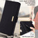 OnePlus 12 5G Crossbody Chain Leather Phone Case - Black