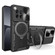 OnePlus 12 5G Global CD Texture Sliding Camshield Magnetic Holder Phone Case - Black