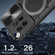 OnePlus 12 5G Global CD Texture Sliding Camshield Magnetic Holder Phone Case - Black
