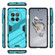 OnePlus 12 5G Punk Armor 2 in 1 PC + TPU Phone Case with Holder - Blue
