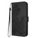 OnePlus 12 Datura Flower Embossed Flip Leather Phone Case - Black