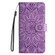 OnePlus 12 Embossed Sunflower Leather Phone Case - Purple