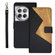 OnePlus 12 idewei Two-color Splicing Leather Phone Case - Black