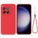 OnePlus 12 Pure Color Liquid Silicone Shockproof Phone Case - Red OnePlus 12 Pure Color Liquid Silicone Shockproof Phone Case - Red