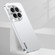 OnePlus 12 Streamer Series Micro Frosted Metal Paint PC Phone Case - Silver