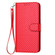 OnePlus 12 YX0070 Carbon Fiber Buckle Leather Phone Case with Lanyard - Red OnePlus 12 YX0070 Carbon Fiber Buckle Leather Phone Case with Lanyard - Red