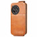 OnePlus 12R Zipper Wallet Vertical Flip Leather Phone Case - Brown