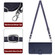 OnePlus 9 Cat Rat Embossed Pattern RFID Leather Phone Case with Lanyard - Blue