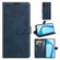 OnePlus 9R Retro Calf Pattern Buckle Horizontal Flip Leather Case with Holder & Card Slots & Wallet - Blue
