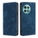 OnePlus Ace 2 Pro RFID Anti-theft Brush Magnetic Leather Phone Case - Blue