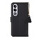 OnePlus Ace 3V Side-Magnetic TJ Genuine Leather RFID Phone Case - Black