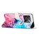 OnePlus Ace Pro 5G/10T 5G Global Crossbody Painted Marble Pattern Leather Phone Case - Pink Purple