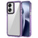 OnePlus Nord 2T 5G Transparent Acrylic + TPU Shockproof Phone Case - Transparent Purple