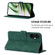 OnePlus Nord CE 3 Lite / N30 / OPP0 K11X Crossbody 3D Embossed Flip Leather Phone Case - Dark Green