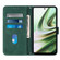 OnePlus Nord CE 3 Lite / N30 / OPP0 K11X Crossbody 3D Embossed Flip Leather Phone Case - Dark Green