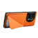 OnePlus Nord CE 3 Lite / N30 Denior Imitation Calf Leather Back Phone Case with Holder - Orange OnePlus Nord CE 3 Lite / N30 Denior Imitation Calf Leather Back Phone Case with Holder - Orange