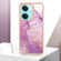 OnePlus Nord CE3 Electroplating Marble Dual-side IMD Phone Case - Purple 001