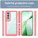OnePlus Nord CE4 Colorful Series Acrylic Hybrid TPU Phone Case - Red