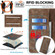 OnePlus Nord CE4 RFID Anti-theft Brush Magnetic Leather Phone Case - Brown