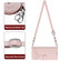 TCL 20 R Cat Rat Embossed Pattern RFID Leather Phone Case with Lanyard - Pink
