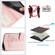 TCL 20 R Cat Rat Embossed Pattern RFID Leather Phone Case with Lanyard - Pink