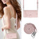 TCL 20 R Cat Rat Embossed Pattern RFID Leather Phone Case with Lanyard - Pink