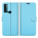 TCL 20 SE Litchi Texture Horizontal Flip Protective Case with Holder & Card Slots & Wallet - Blue