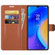 TCL 20 SE Litchi Texture Horizontal Flip Protective Case with Holder & Card Slots & Wallet - Brown