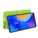 TCL 20 SE Litchi Texture Horizontal Flip Protective Case with Holder & Card Slots & Wallet - Green