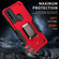TCL 20 XE Ring Holder Non-slip Armor Phone Case - Red