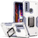 TCL 20 XE Ring Holder Non-slip Armor Phone Case - White