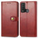 TCL 20 XE Solid Color Leather Buckle Phone Case - Red