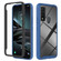 TCL 20 XE Starry Sky Solid Color Series PC + TPU Phone Case - Blue