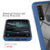 TCL 20 XE Starry Sky Solid Color Series PC + TPU Phone Case - Blue