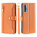 TCL 20s / 20 5G / 20L / 20L+ Lite Sheep Texture Cross-body Zipper Wallet Leather Phone Case - Orange