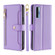TCL 20s / 20 5G / 20L / 20L+ Lite Sheep Texture Cross-body Zipper Wallet Leather Phone Case - Purple