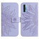 TCL 20S / 20 5G / 20L / 20L+ Skin Feel Sun Flower Pattern Flip Leather Phone Case with Lanyard - Purple