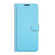 TCL 20S / 20 5G / 20L Litchi Texture Horizontal Flip Protective Case with Holder & Card Slots & Wallet - Blue