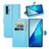TCL 20S / 20 5G / 20L Litchi Texture Horizontal Flip Protective Case with Holder & Card Slots & Wallet - Blue