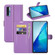 TCL 20S / 20 5G / 20L Litchi Texture Horizontal Flip Protective Case with Holder & Card Slots & Wallet - Purple