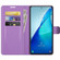 TCL 20S / 20 5G / 20L Litchi Texture Horizontal Flip Protective Case with Holder & Card Slots & Wallet - Purple