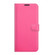TCL 20S / 20 5G / 20L Litchi Texture Horizontal Flip Protective Case with Holder & Card Slots & Wallet - Rose Red